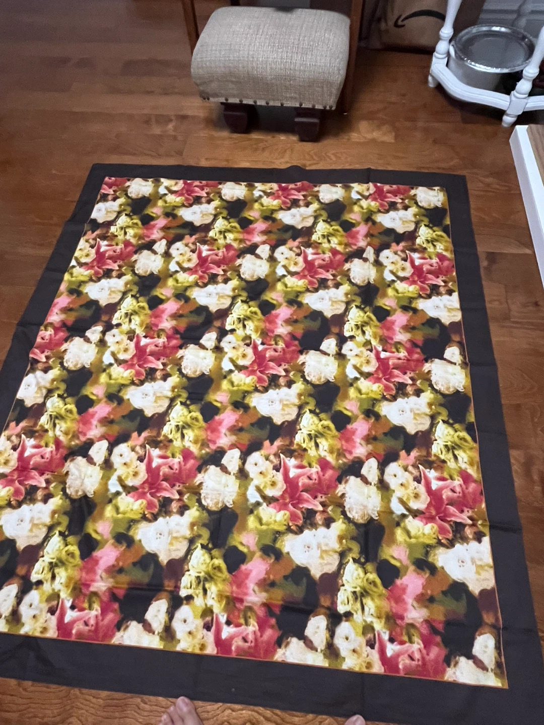 Jim Thompson Floral Silk Scarf - photo 2