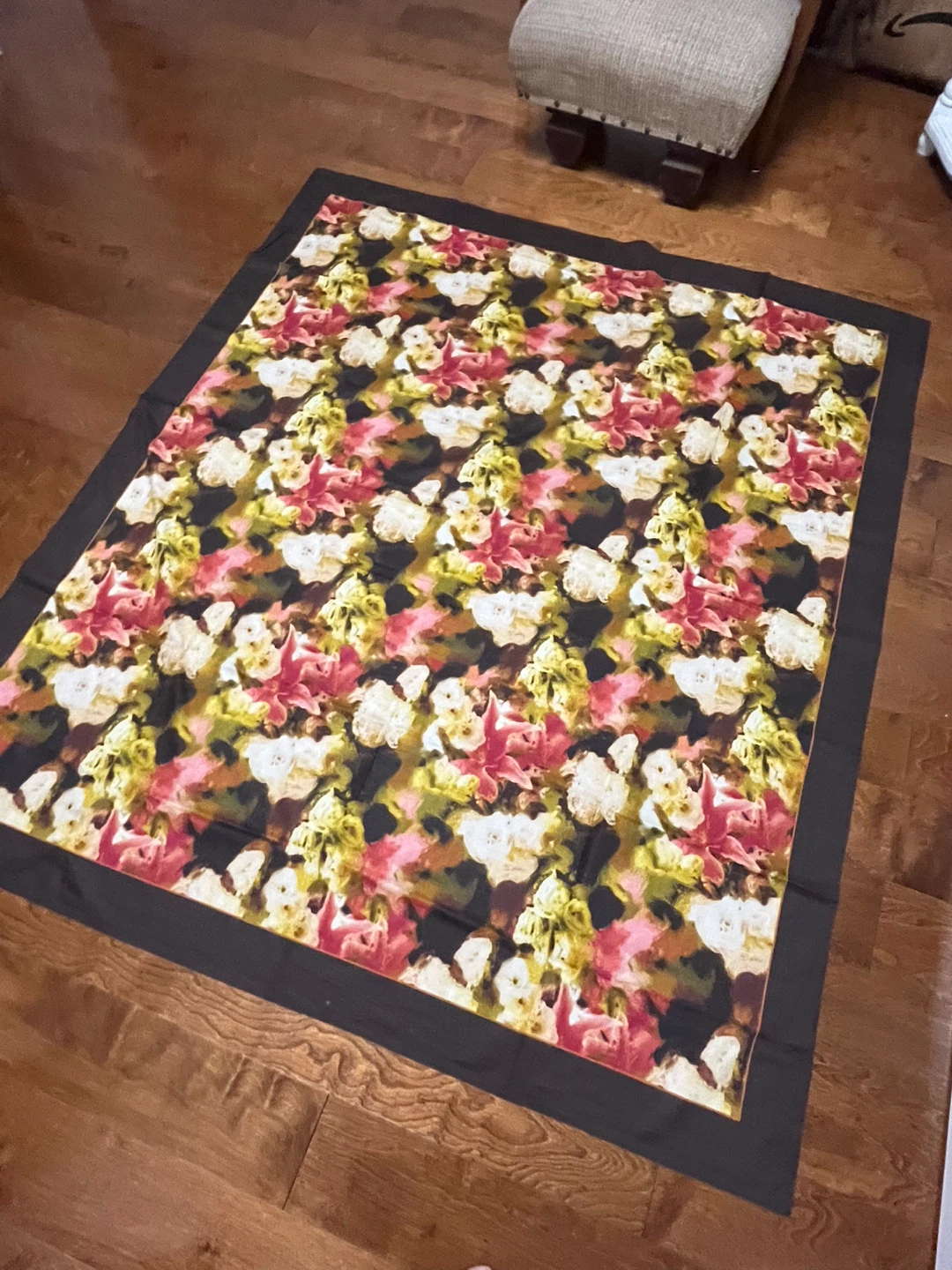 Jim Thompson Floral Silk Scarf - photo 3