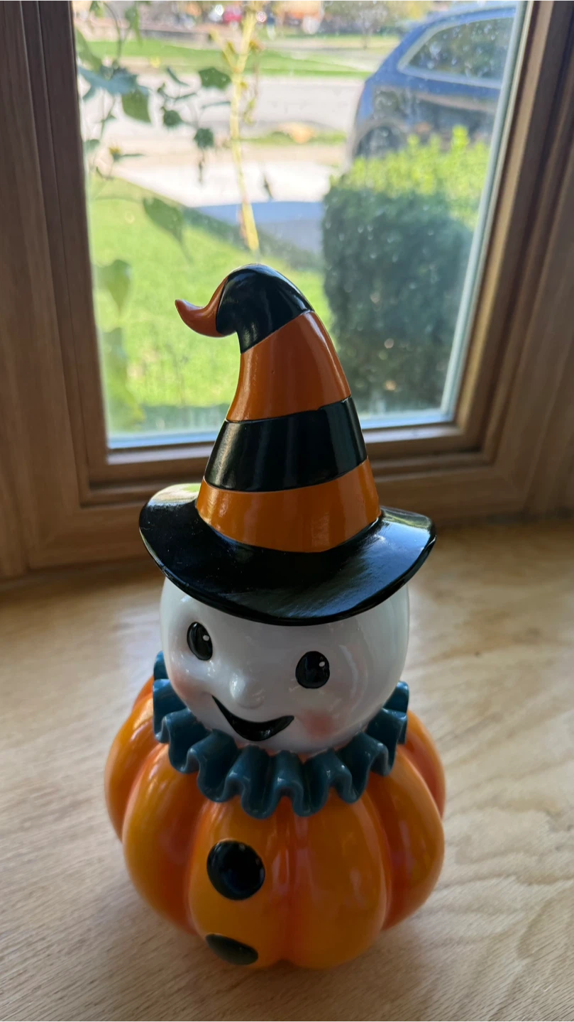 New Halloween Pumpkin Ghost Decoration - photo 2