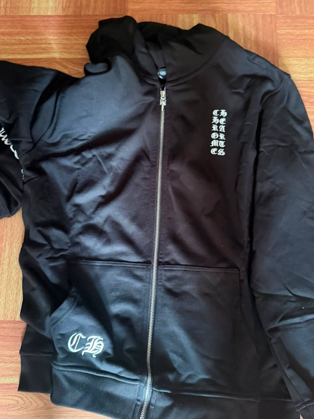 Chrome Hearts Zip-Up Hoodie