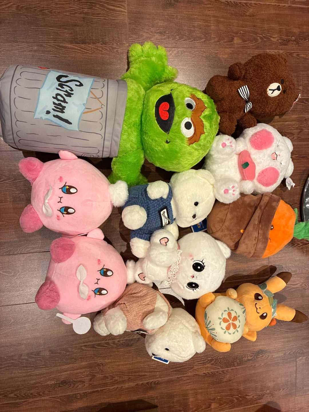 Assorted Character Plush Toys