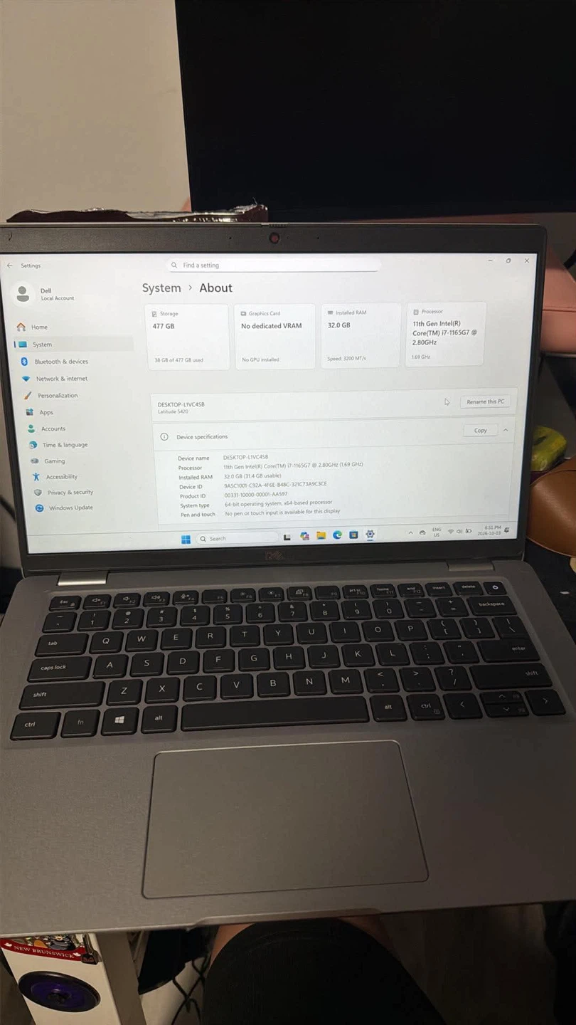 Dell Latitude 5420 Laptop