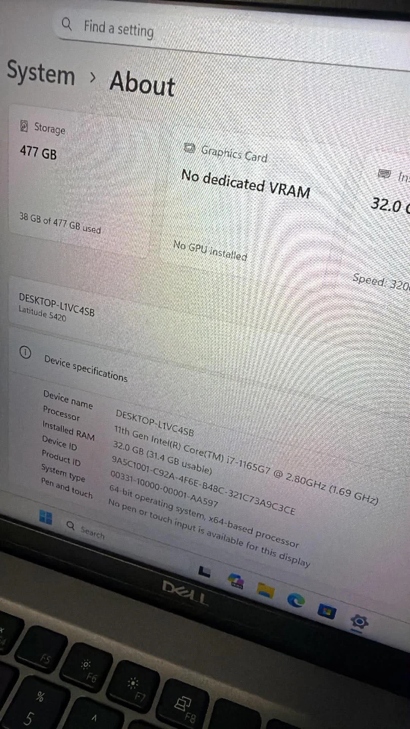 Dell Latitude 5420 Laptop - photo 3