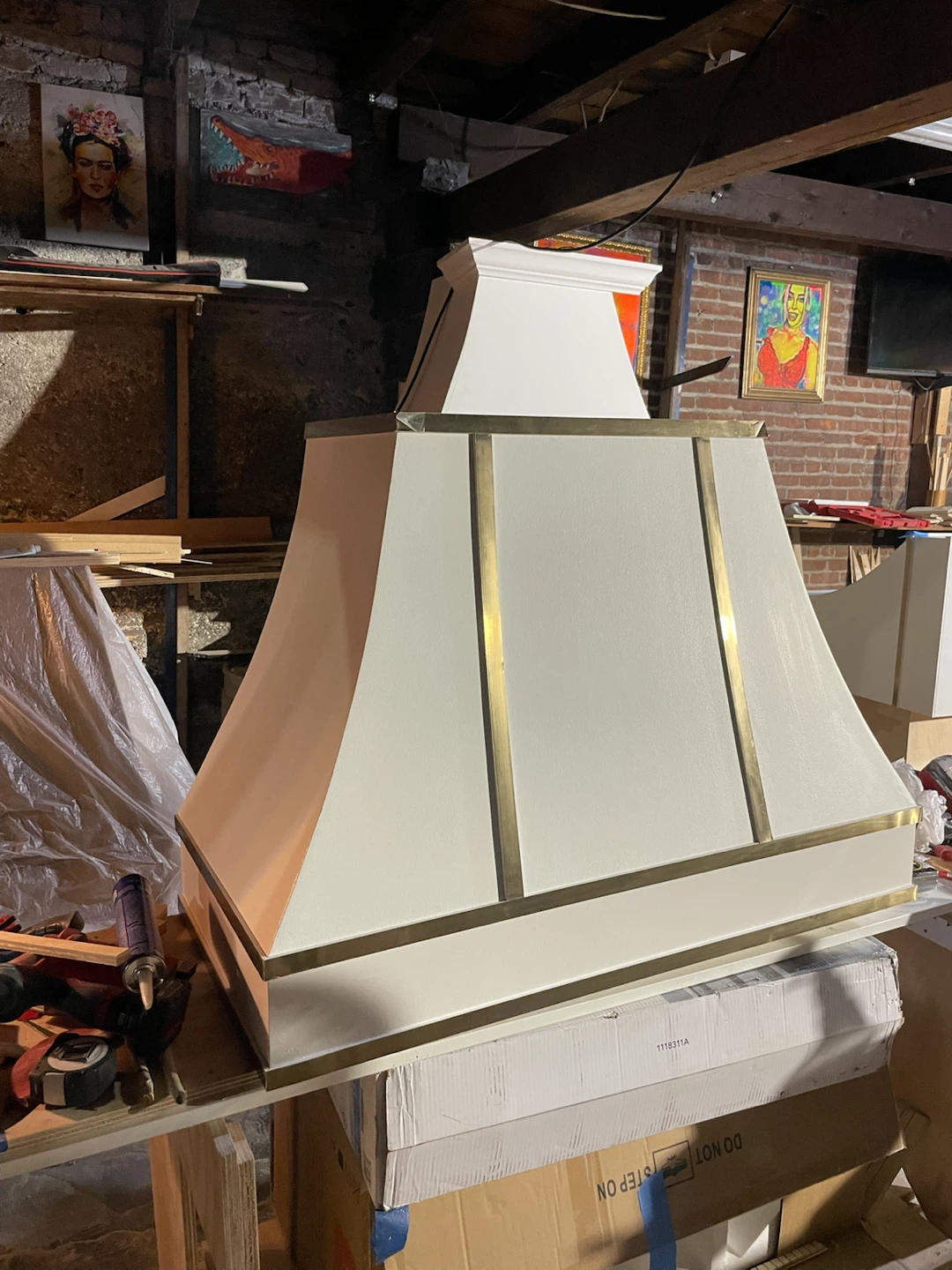 Custom Range Hood Cover