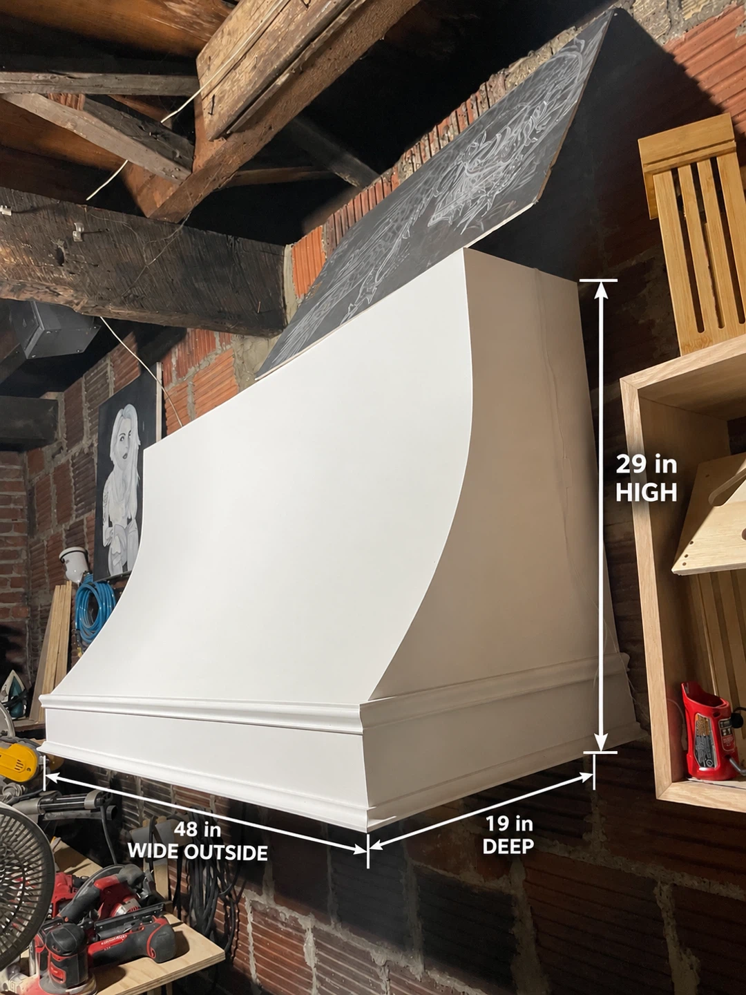 Custom Range Hood Cover - photo 4