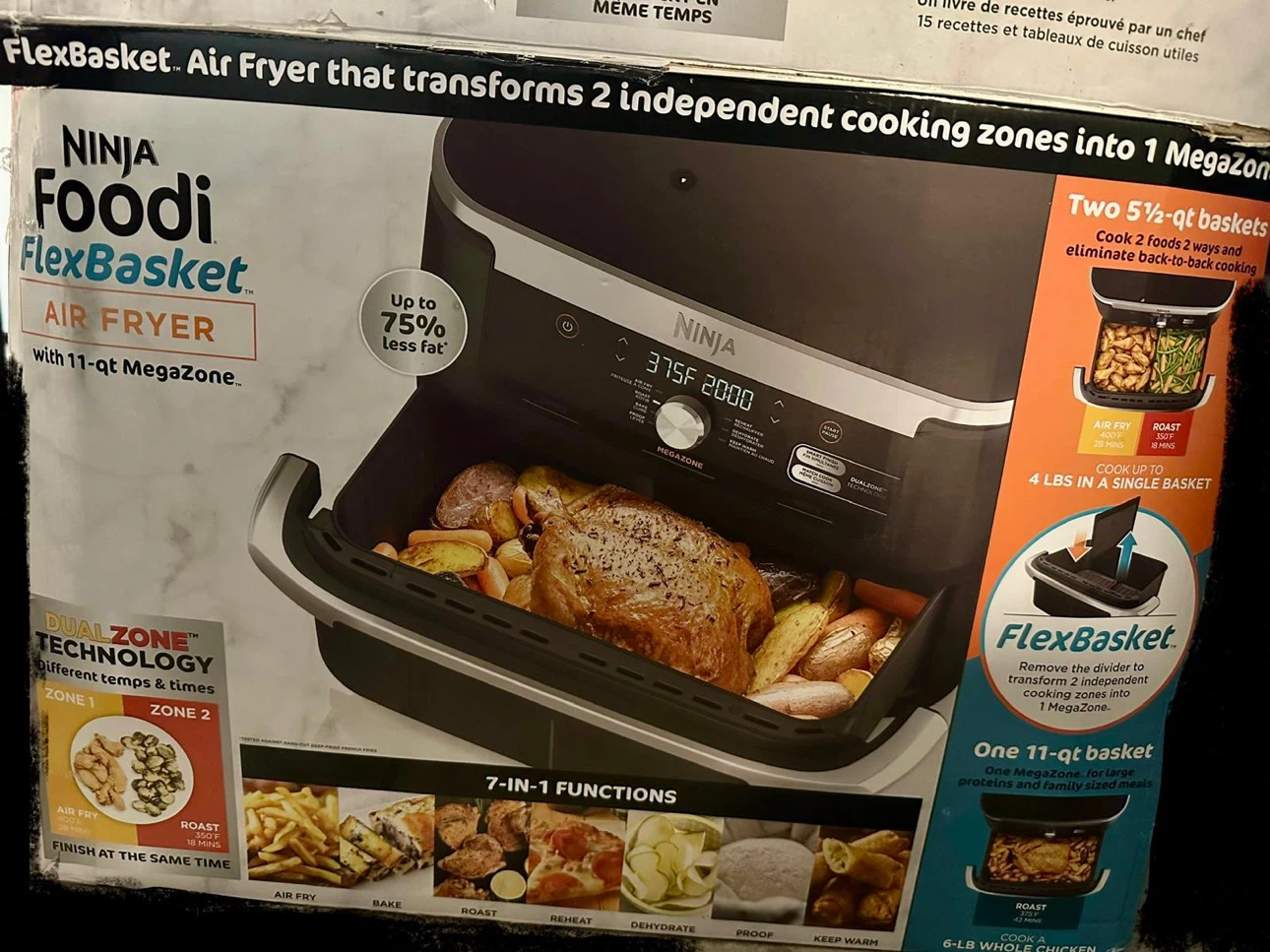 Ninja Foodi FlexBasket Air Fryer