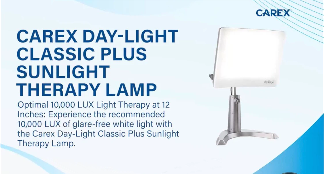 Carex Day-Light Classic Plus Sunlight Therapy Lamp - photo 4