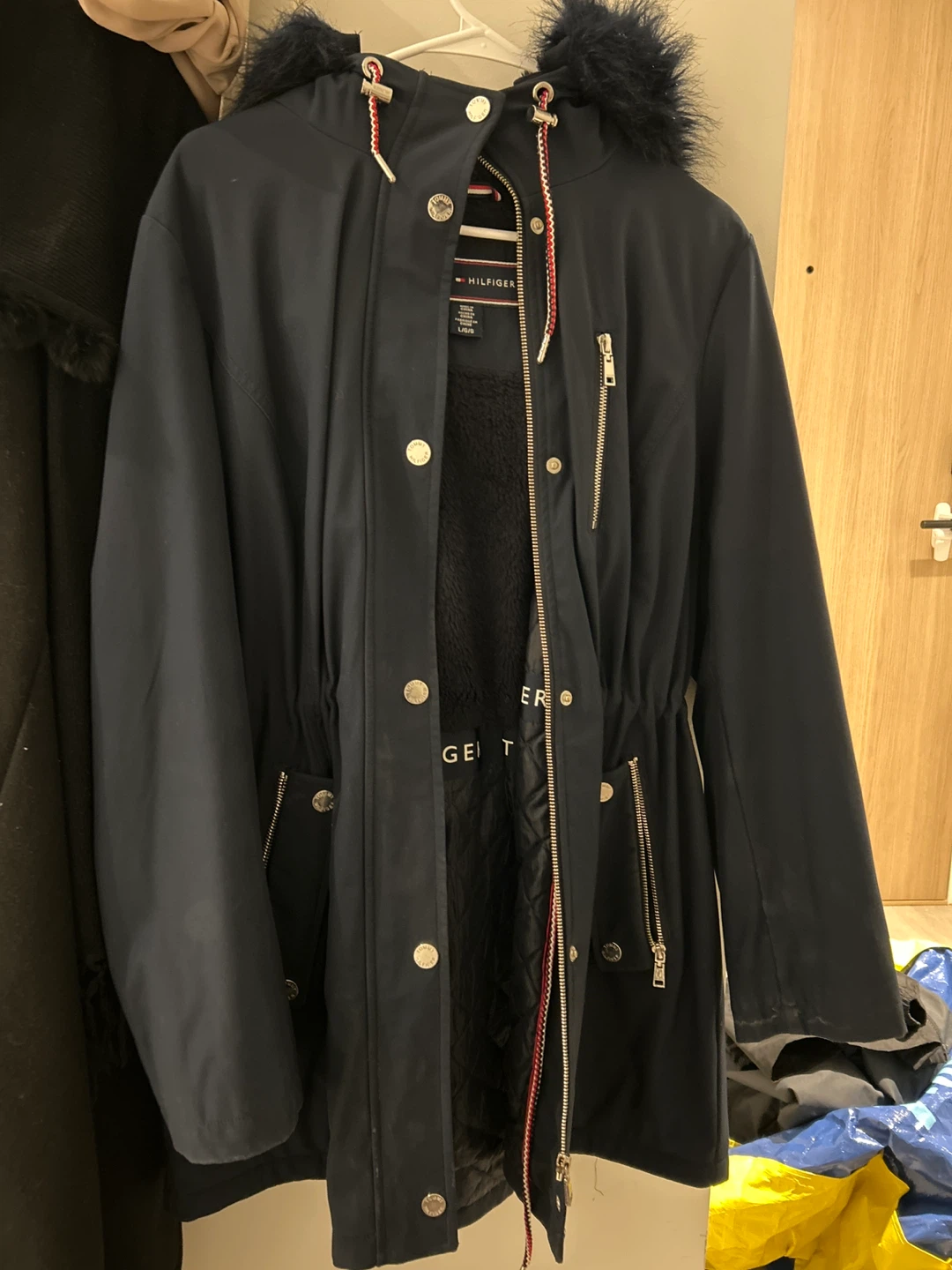 Tommy Hilfiger Navy Parka