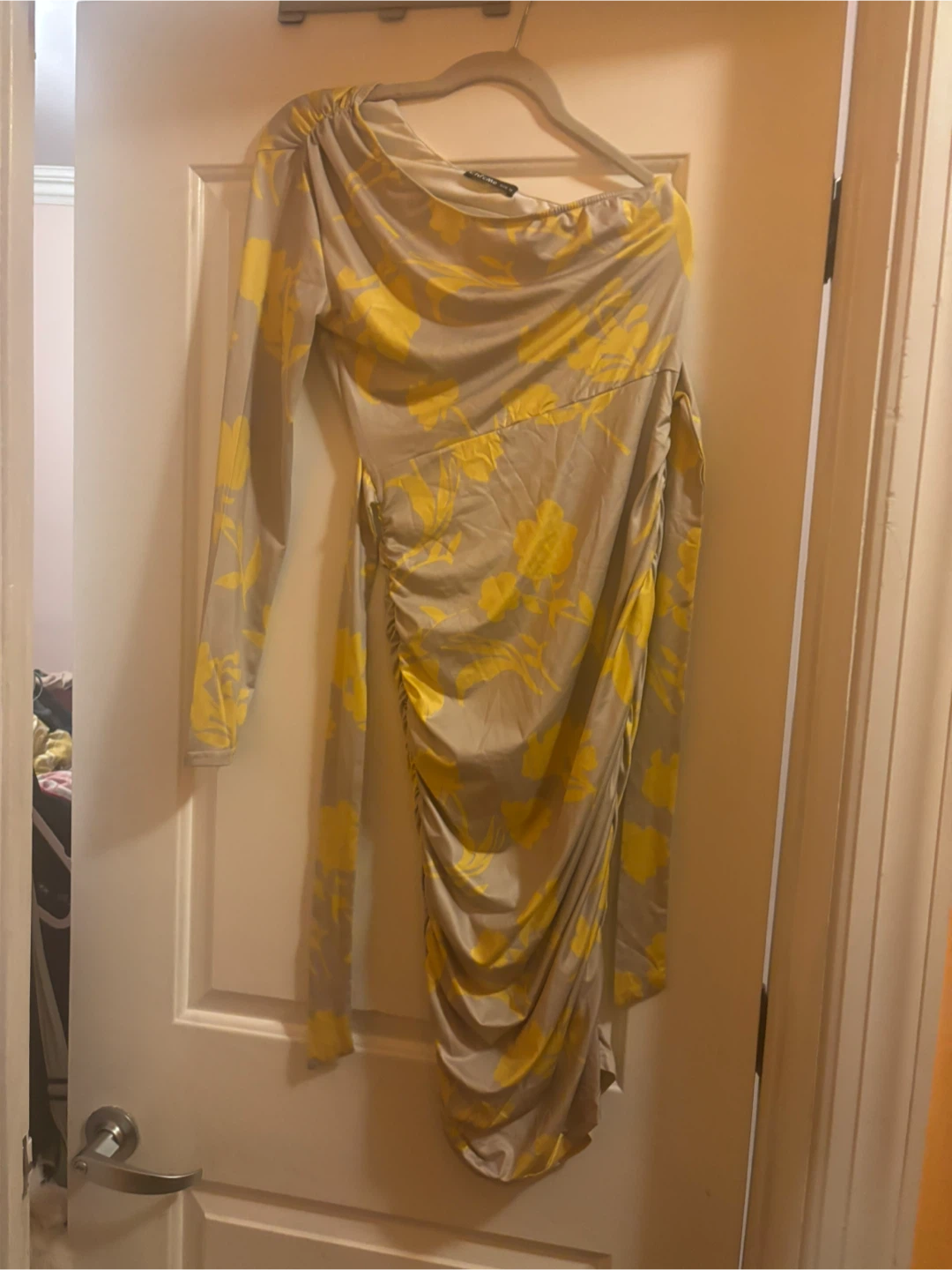 Chicme One-Shoulder Floral Dress