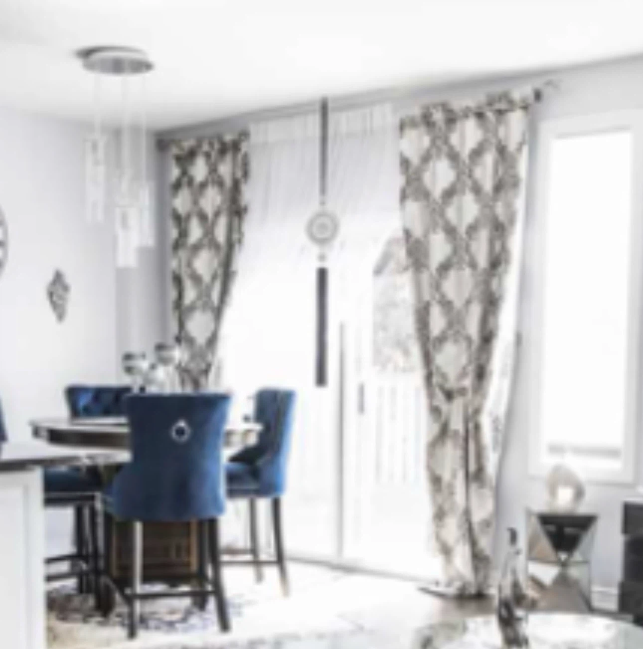 Decorative crystal Rhinestone Curtain ornate - photo 2