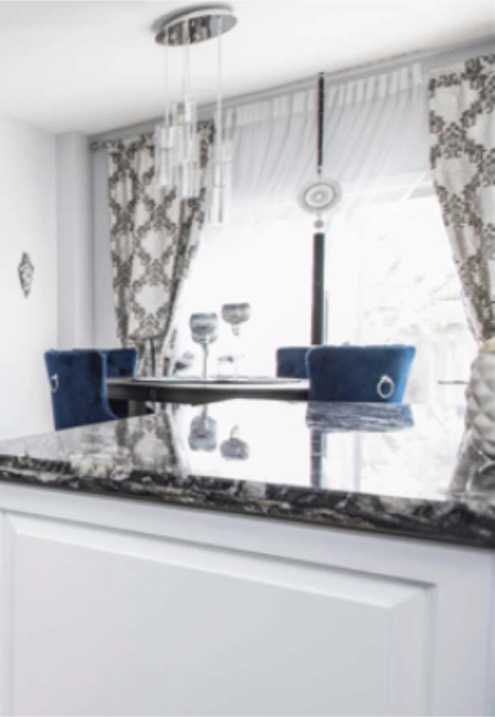 Decorative crystal Rhinestone Curtain ornate - photo 3