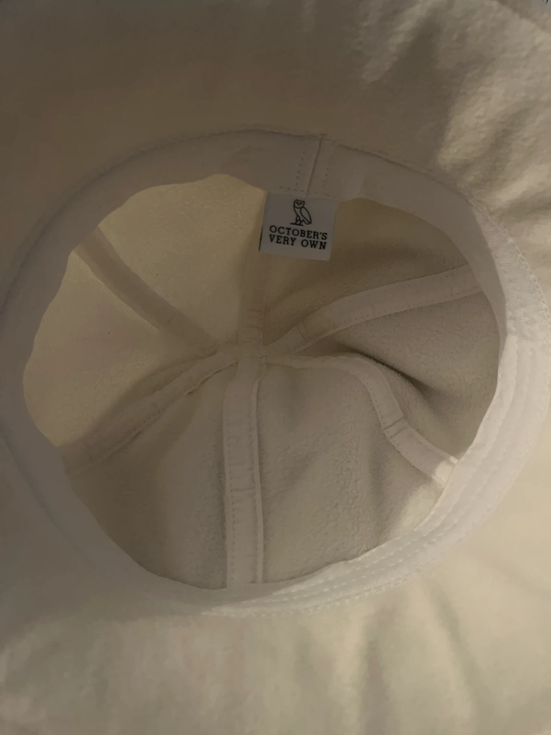 OVO Microfleece Bucket Hat - Cream - photo 4