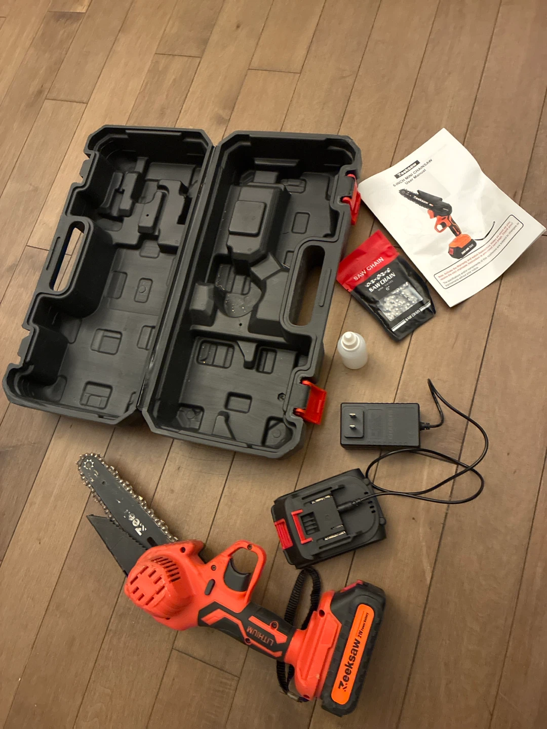 Zeeksaw 6-inch Mini Chainsaw Kit