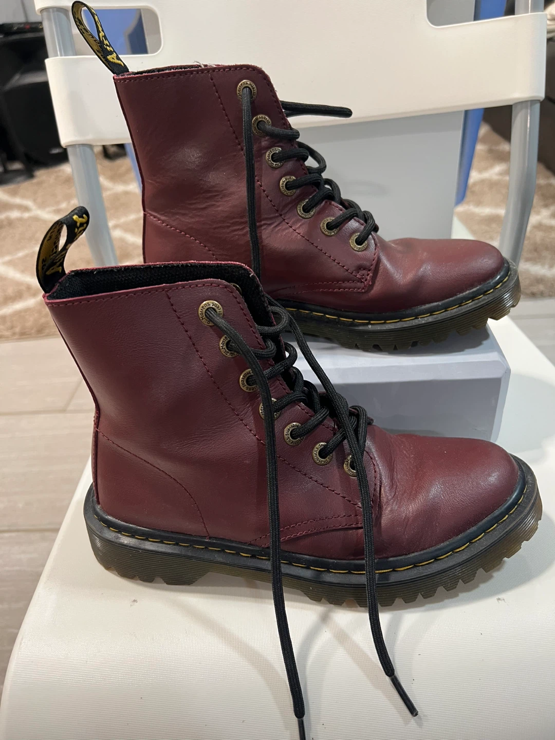 Dr. Martens Luana Boots Burgundy