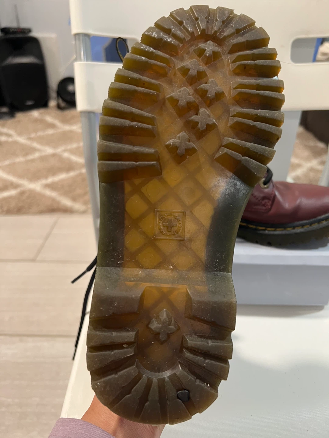 Dr. Martens Luana Boots Burgundy - photo 3