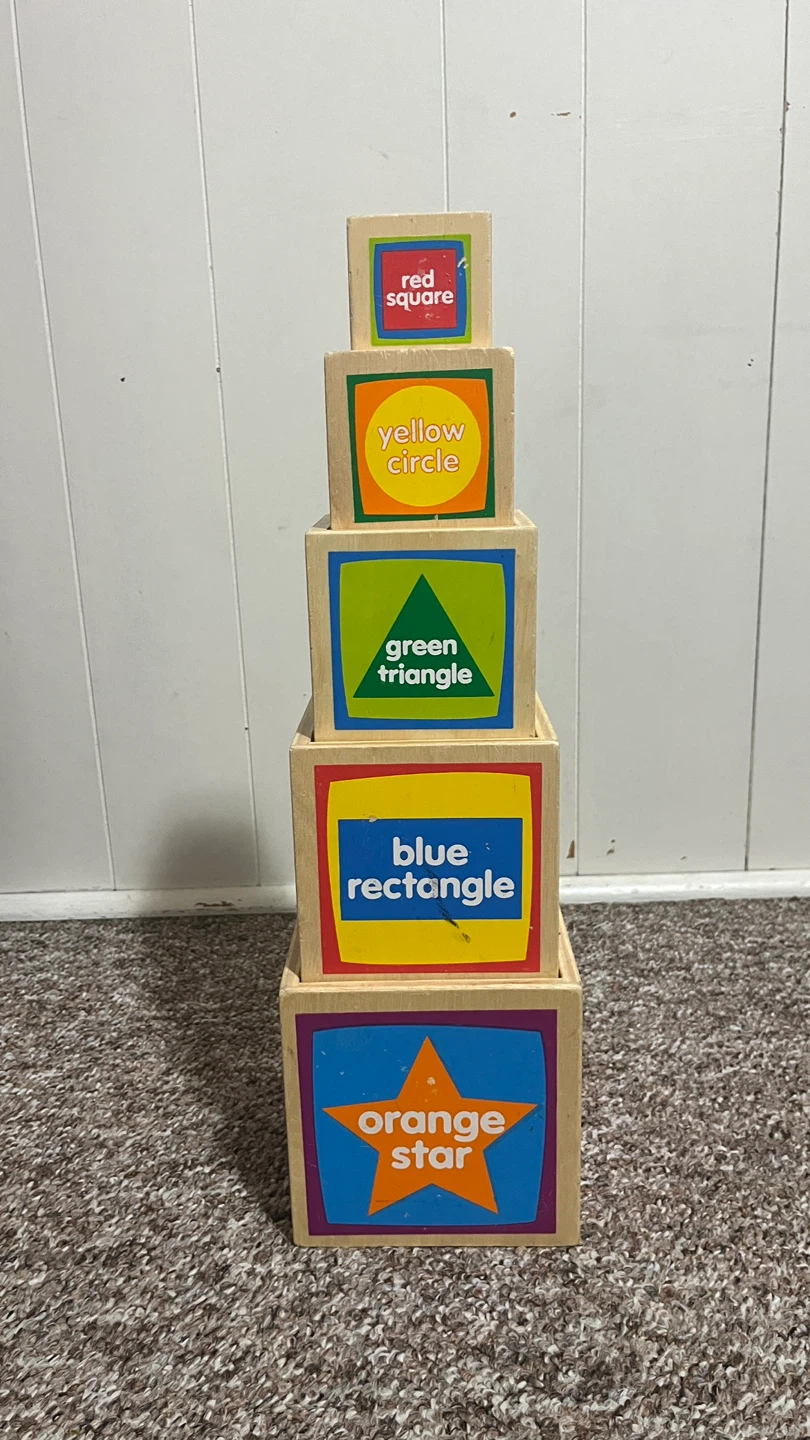 Ryan's Room Wooden Nesting Blocks - photo 3