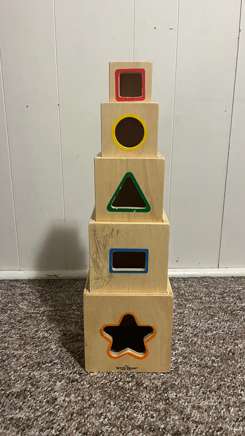 Ryan's Room Wooden Nesting Blocks - photo 5