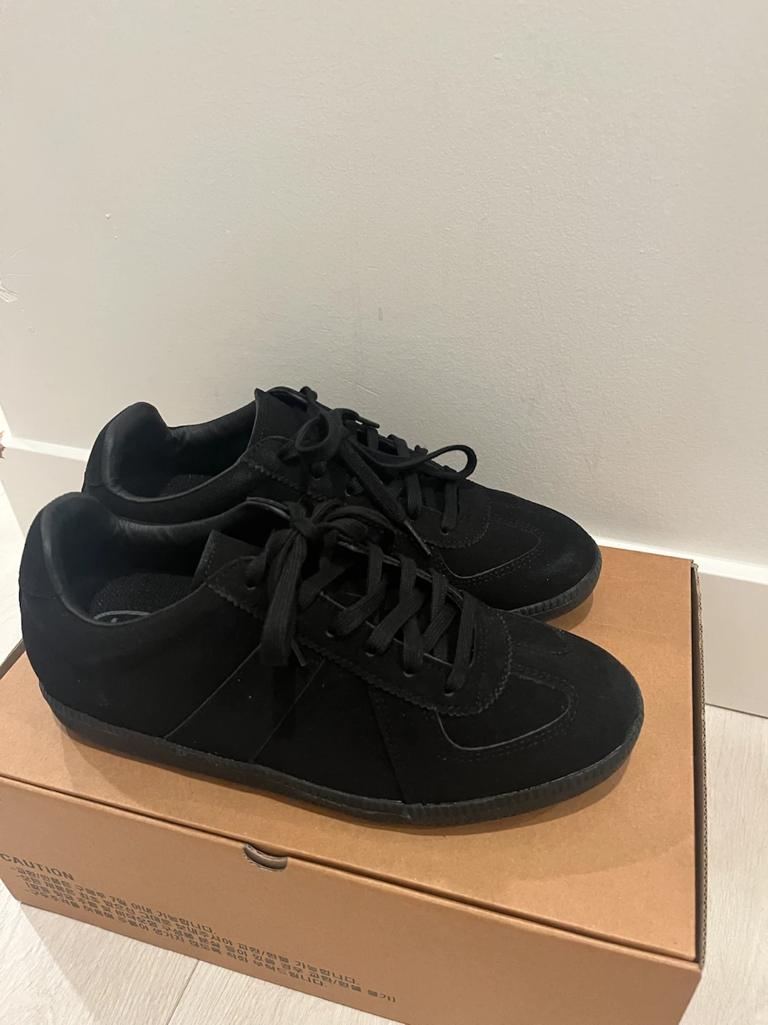 Black Suede Sneakers - photo 4