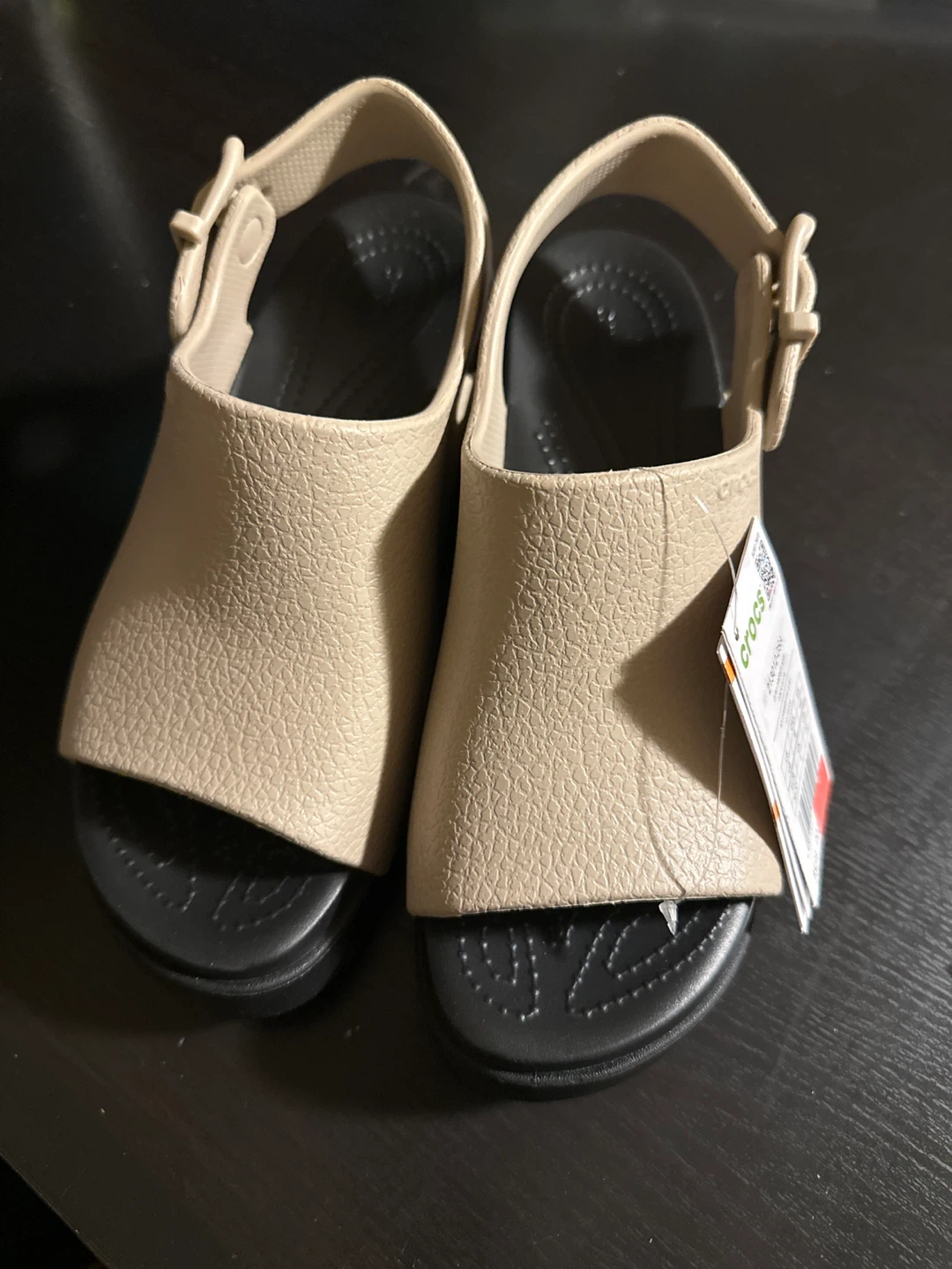 Crocs Dylan Platform Slide Sandals Women's Size 6