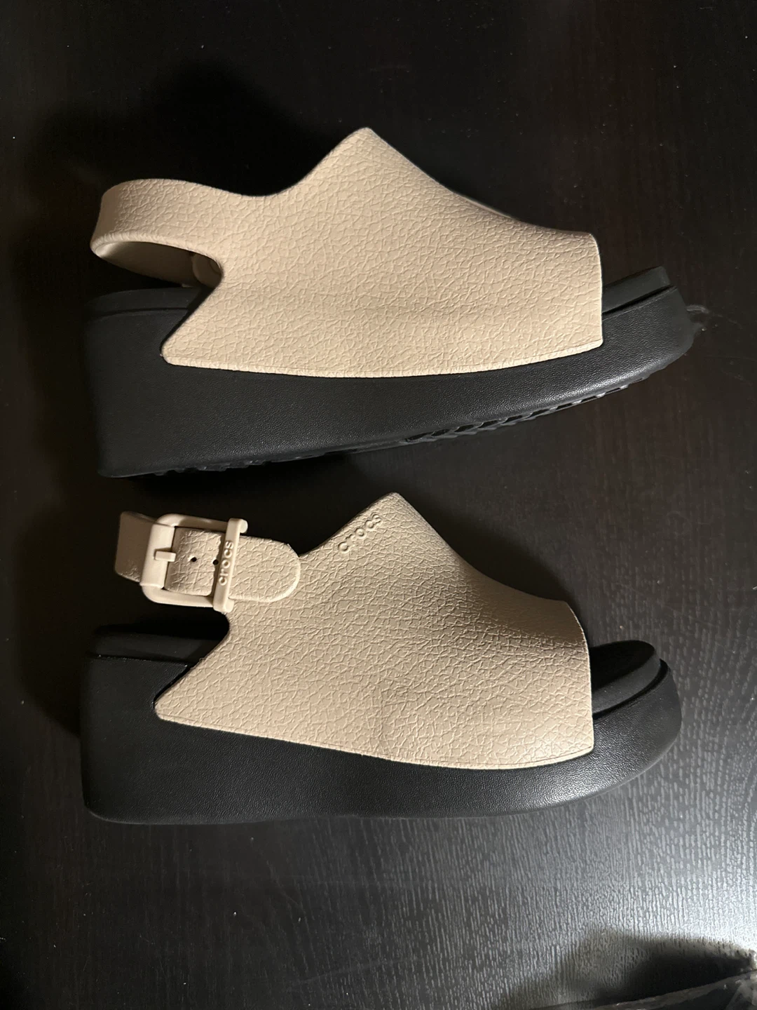 Crocs Dylan Platform Slide Sandals Women's Size 6 - photo 4