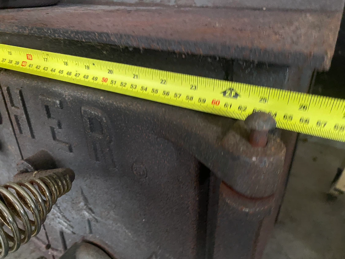 Vintage  Fisher Cast Iron Wood Stove - photo 3
