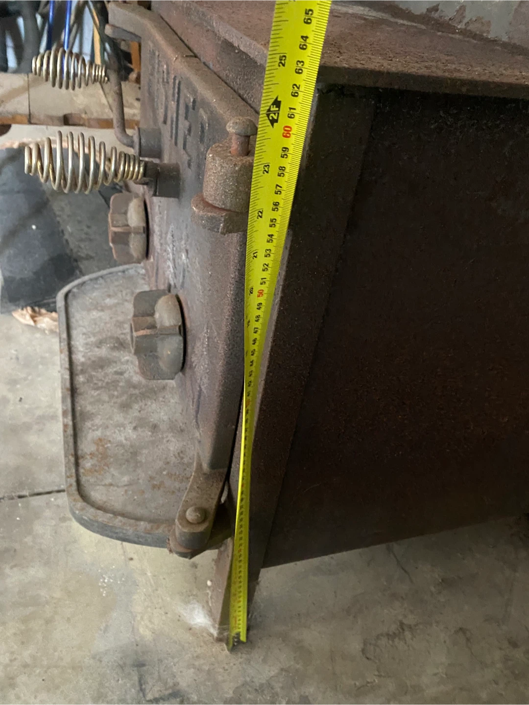 Vintage  Fisher Cast Iron Wood Stove - photo 4