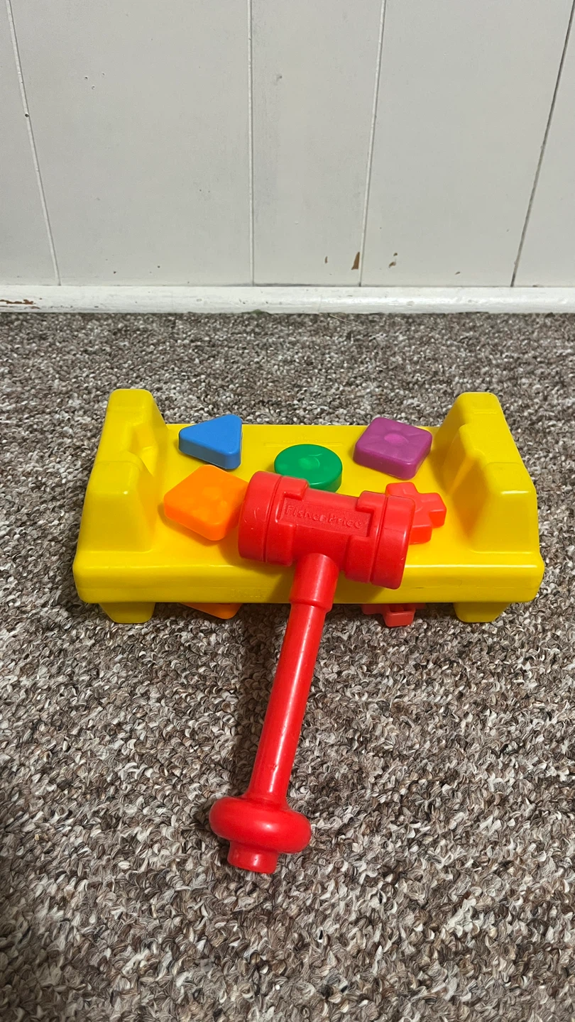 Fisher-Price Hammer and Bench Toy