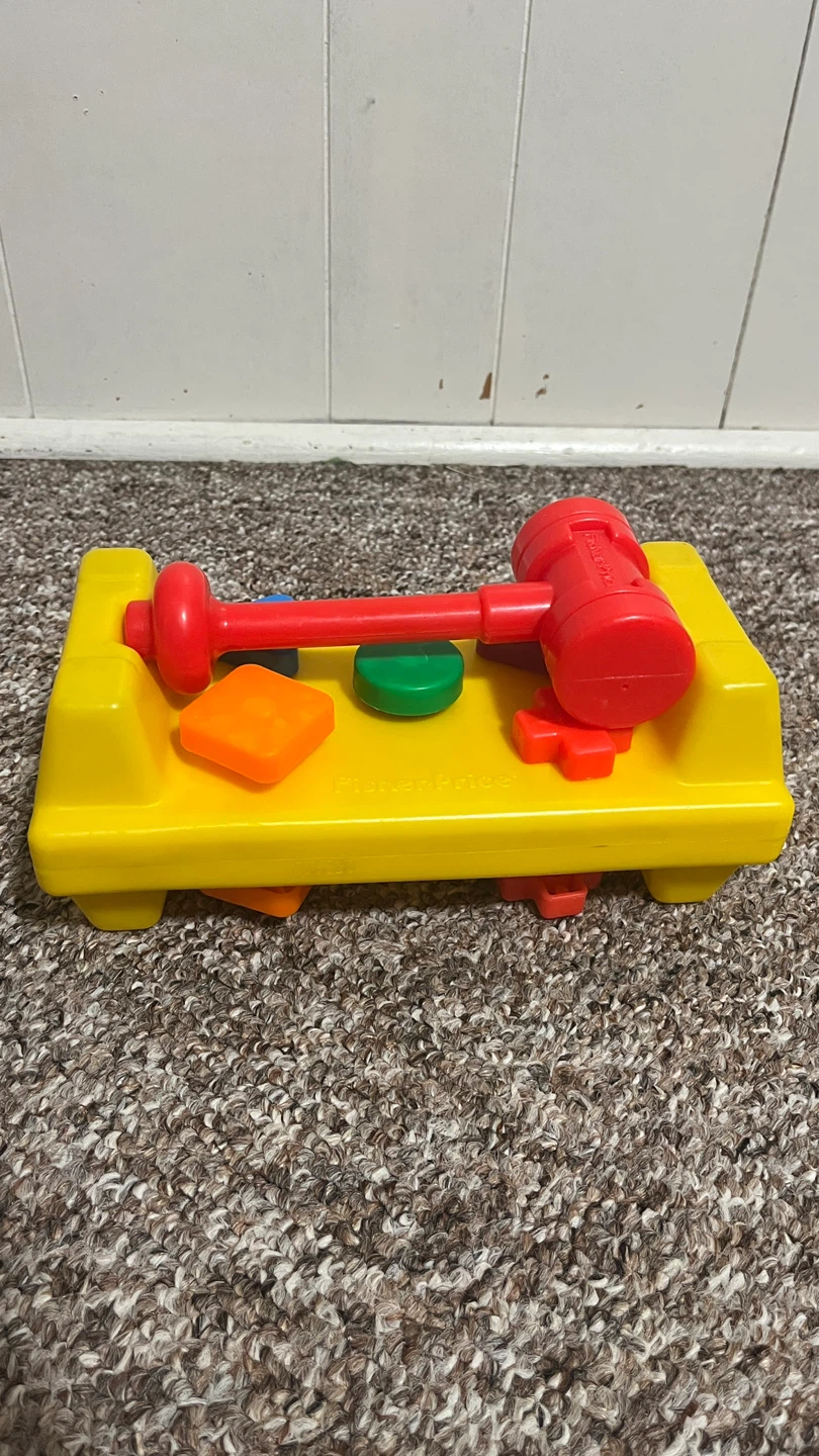 Fisher-Price Hammer and Bench Toy - photo 2