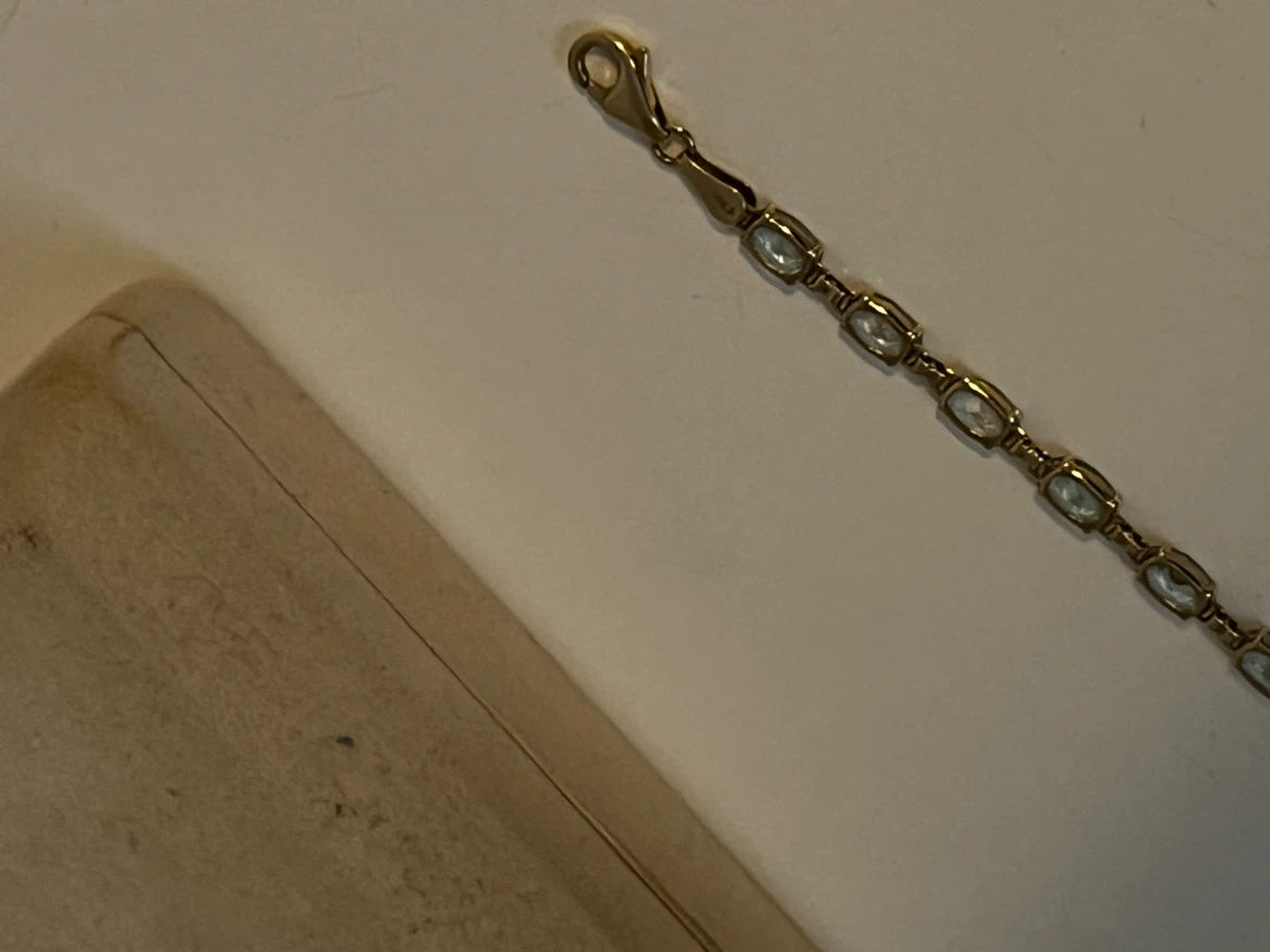 14k gold bracelet stamped 14k - photo 5