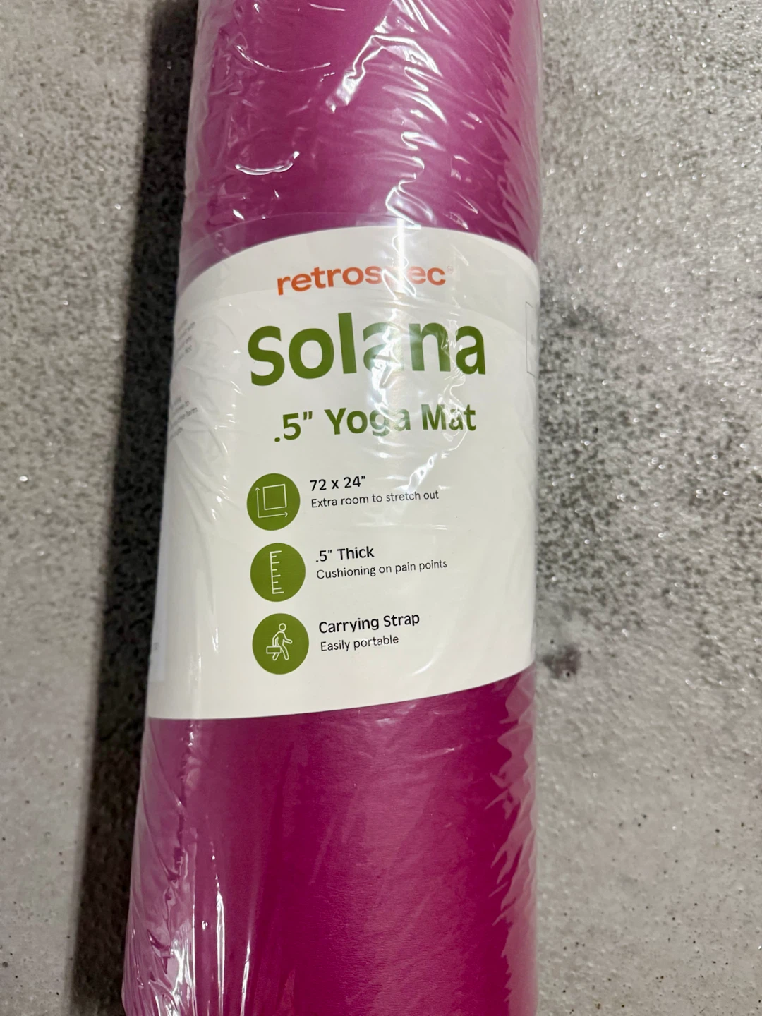 Retrospec Solana 0.5-inch Yoga Mat - photo 3