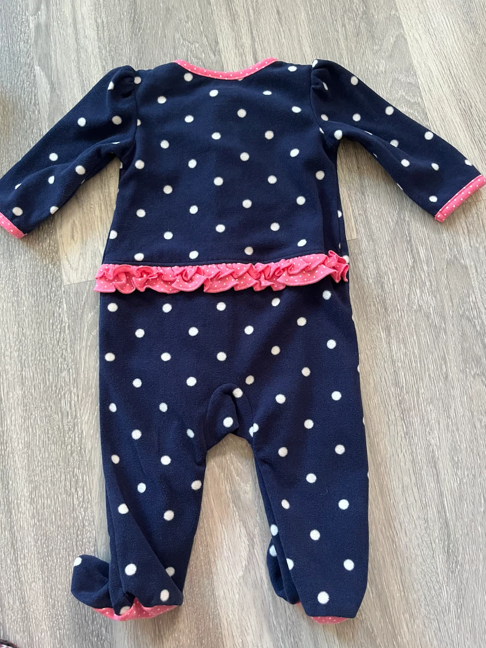2 Infant Fleece Sleepers 3-6M - photo 3