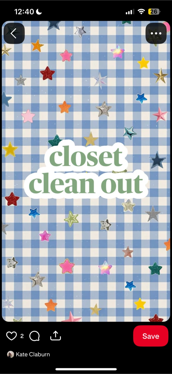 Clothing clean out!