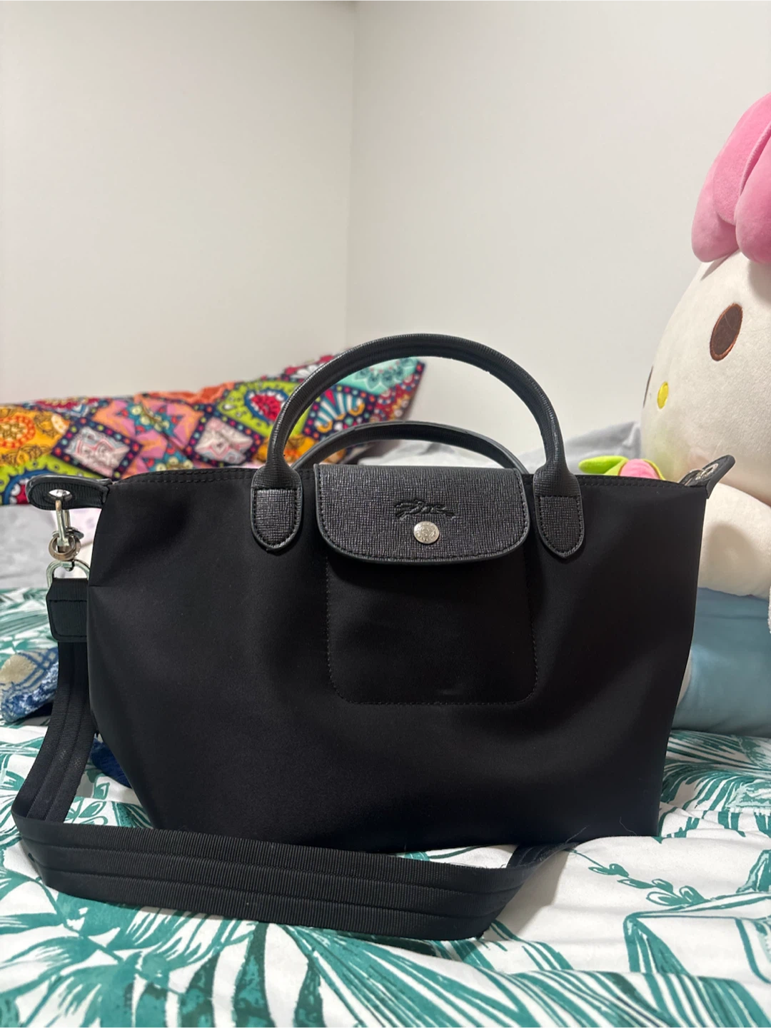 Longchamp Le Pliage Neo Black Handbag
