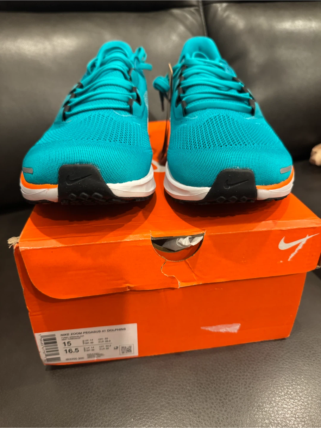 Nike Zoom Pegasus 41 Dolphins Size 15 - photo 4