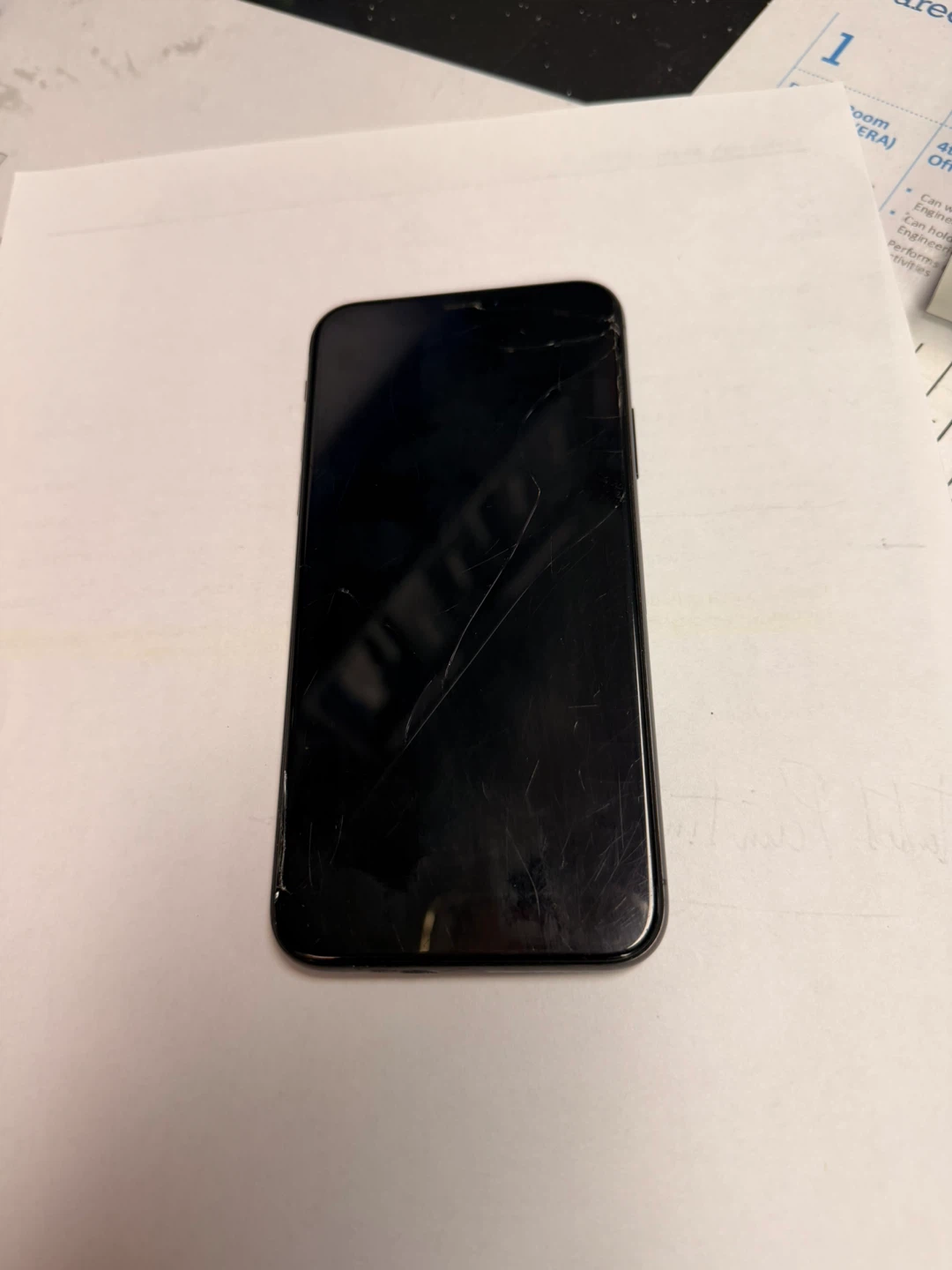 iPhone X  64 GB Black - photo 3