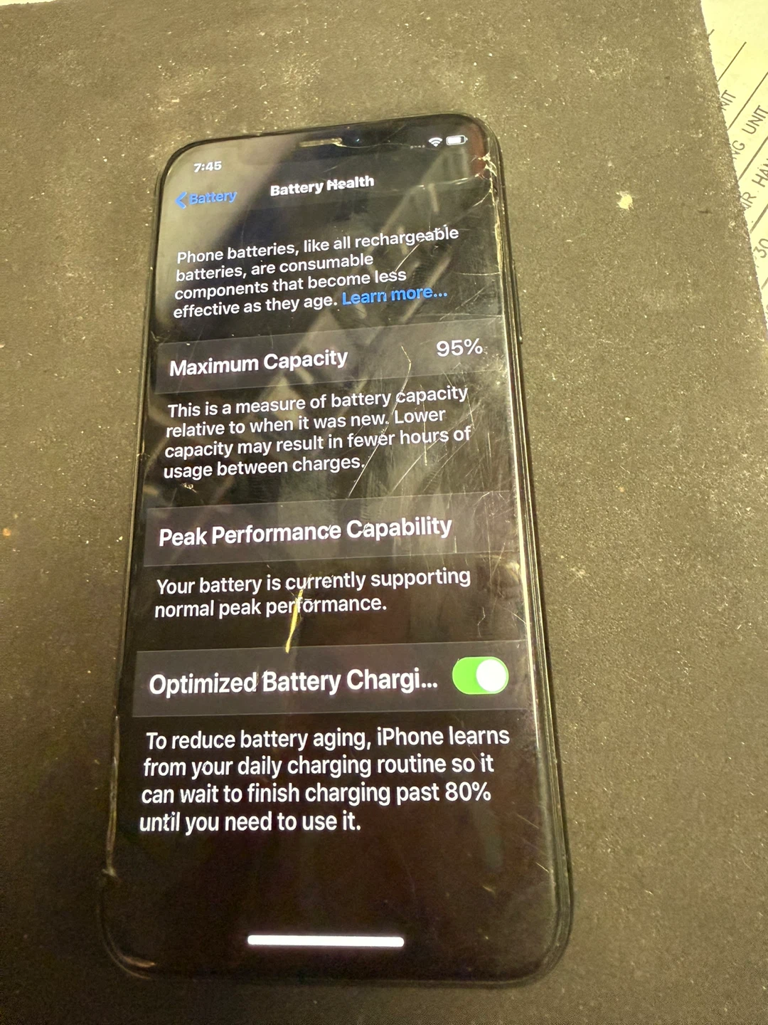 iPhone X  64 GB Black - photo 4