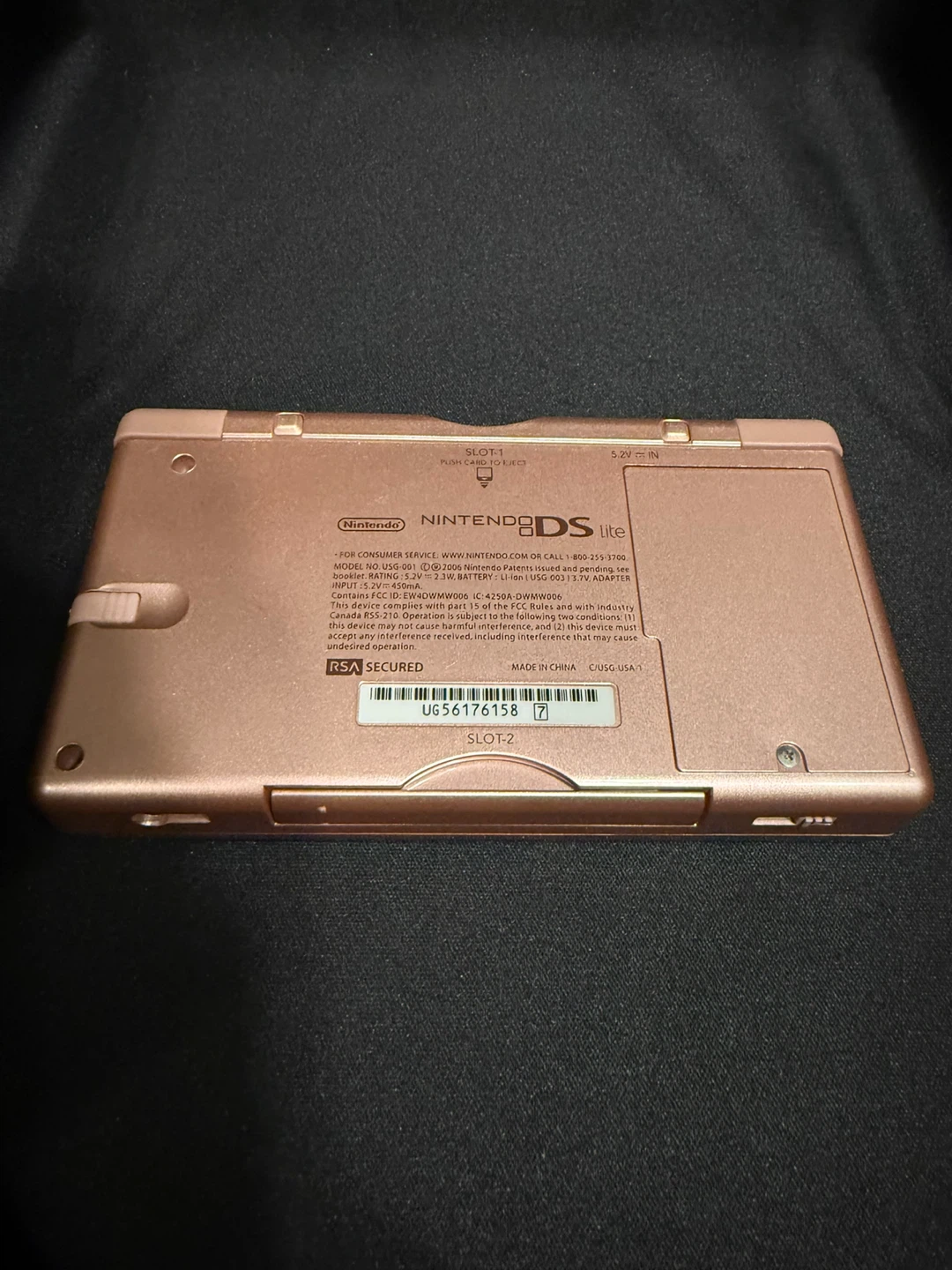 NINTENDO DS LITE METALLIC ROSE - photo 4
