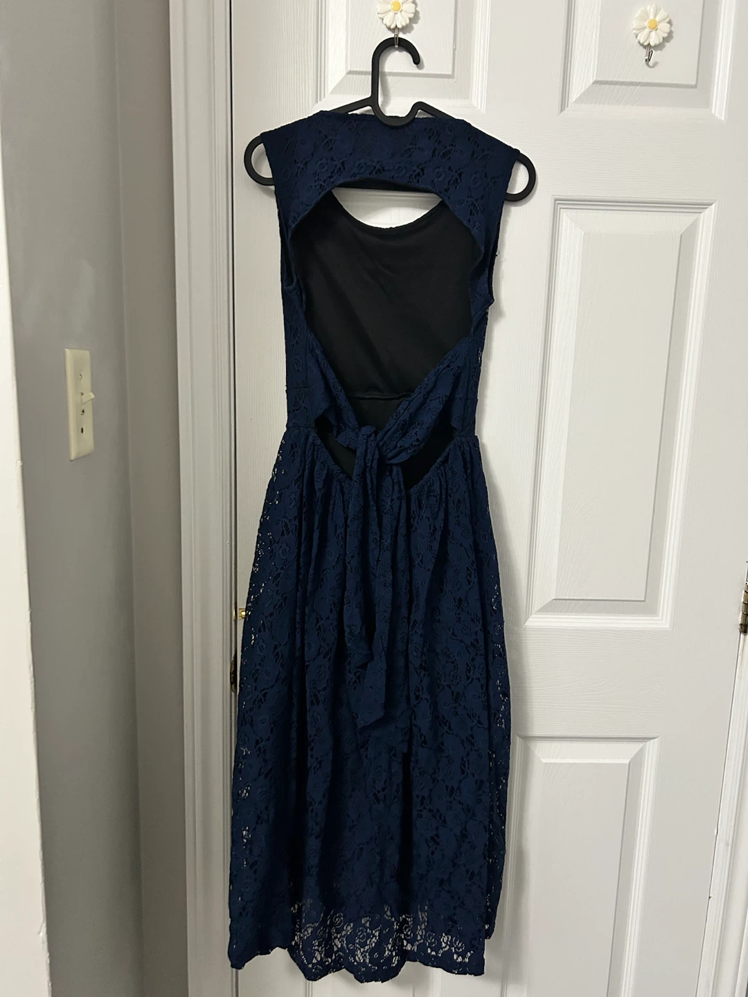 Third Folsom Navy Blue Lace Dress - photo 2
