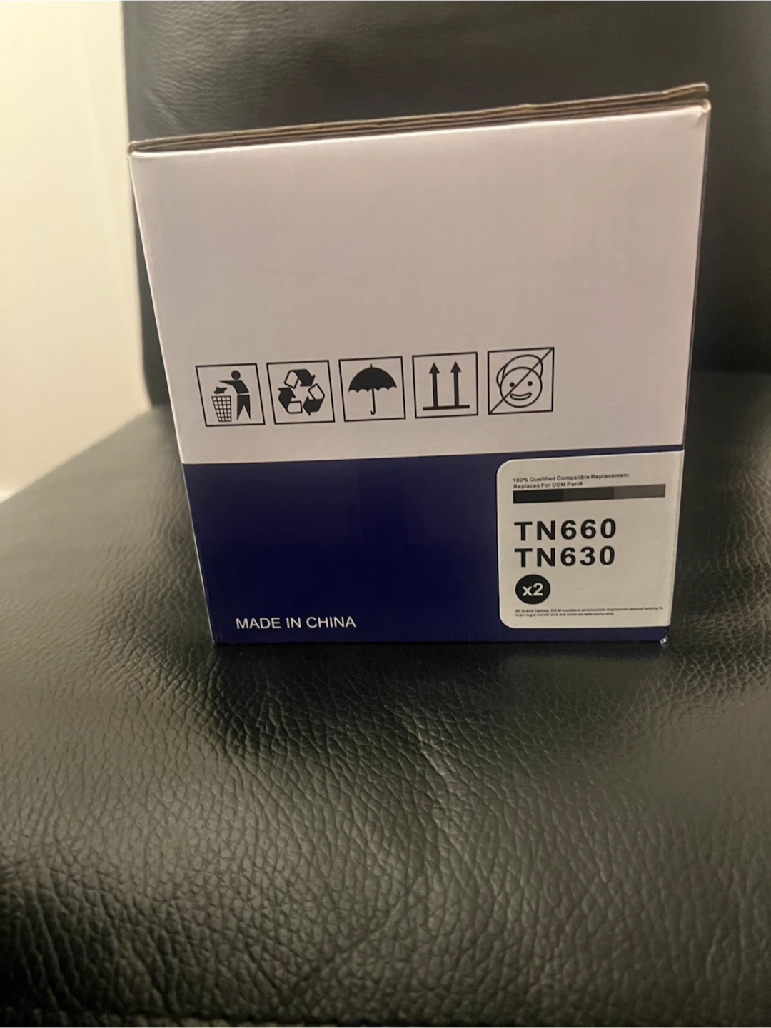 5 Pack Compatible Toner Cartridges TN660 - photo 2