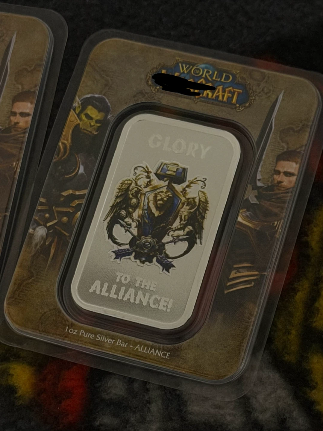 World of Warcraft 1 oz Pure Silver Bars