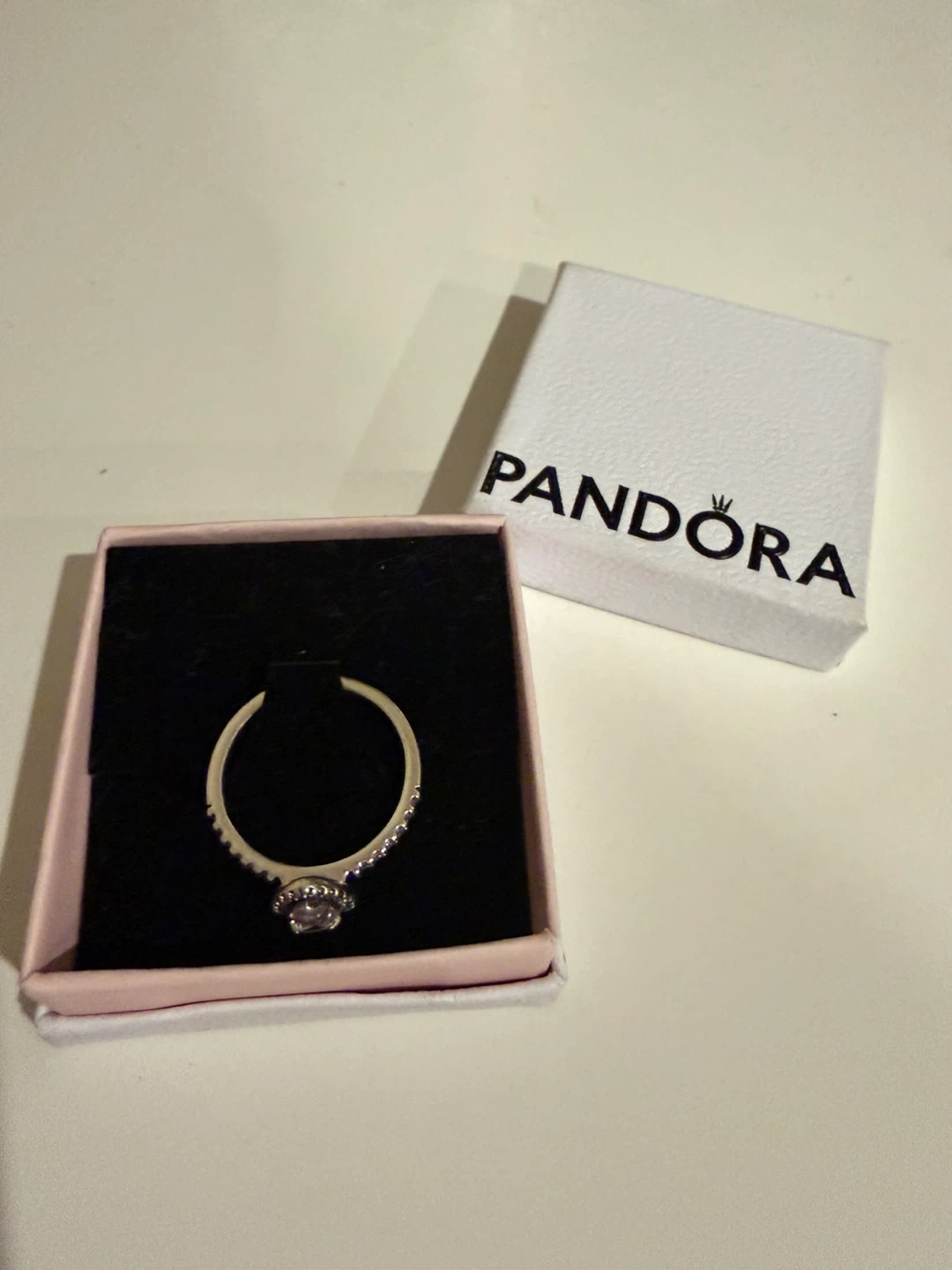 Pandora Silver Teardrop Ring