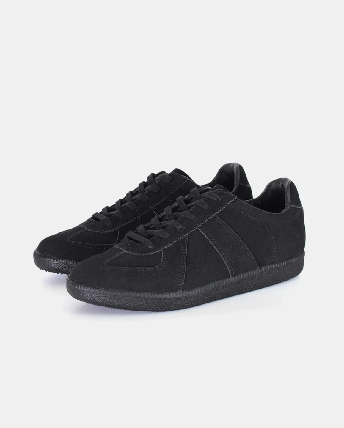 Black Suede Sneakers