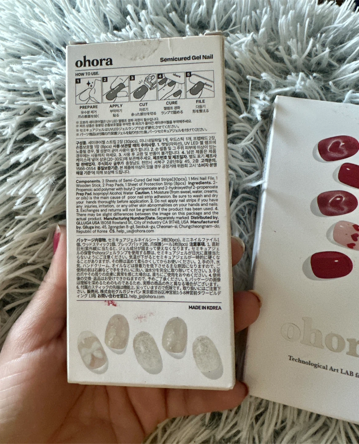 Ohora Semicured Gel Nail Strips - photo 3