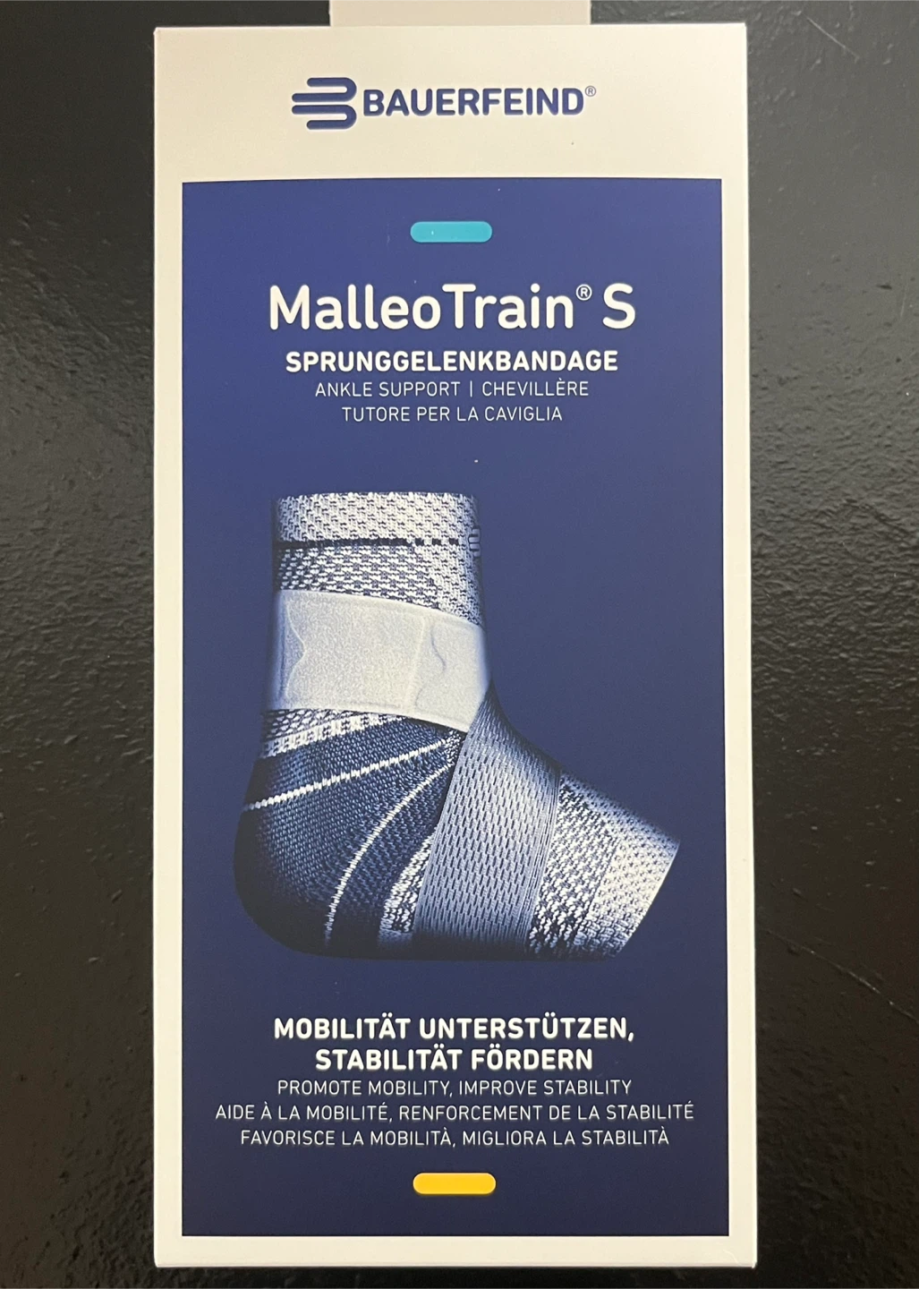 Bauerfeind MalleoTrain S Ankle Support, Size 3