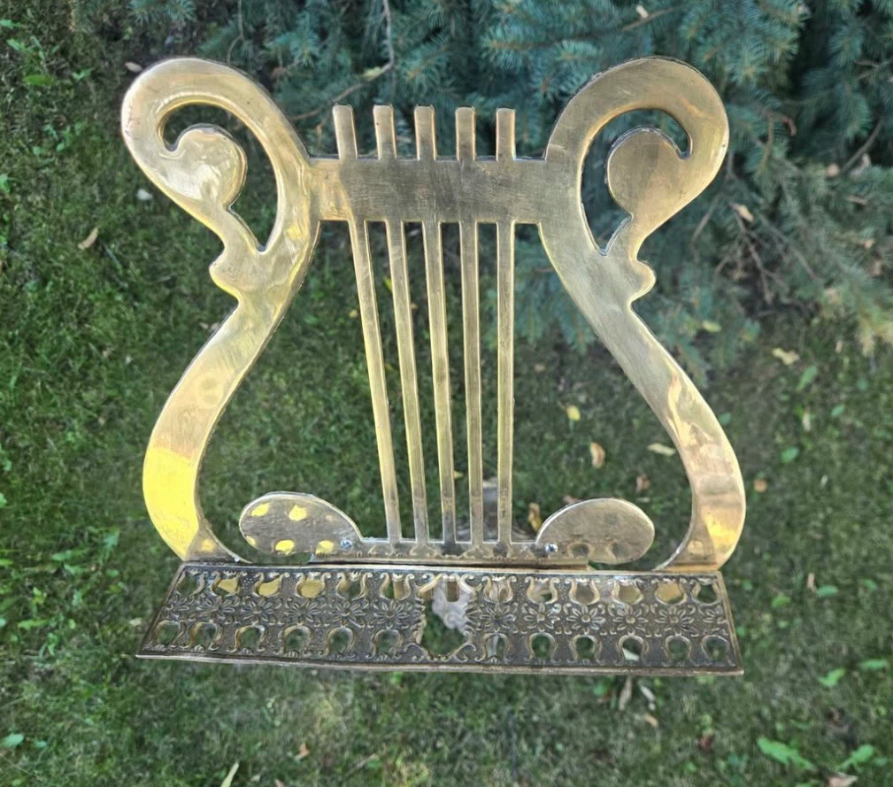 Vintage Brass Music Stand - photo 2