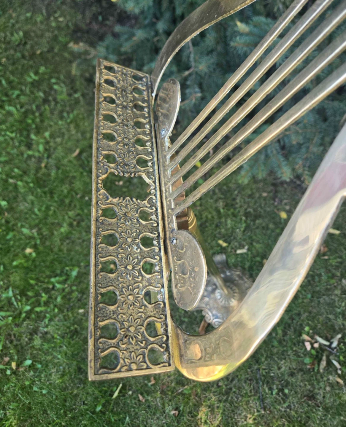 Vintage Brass Music Stand - photo 3