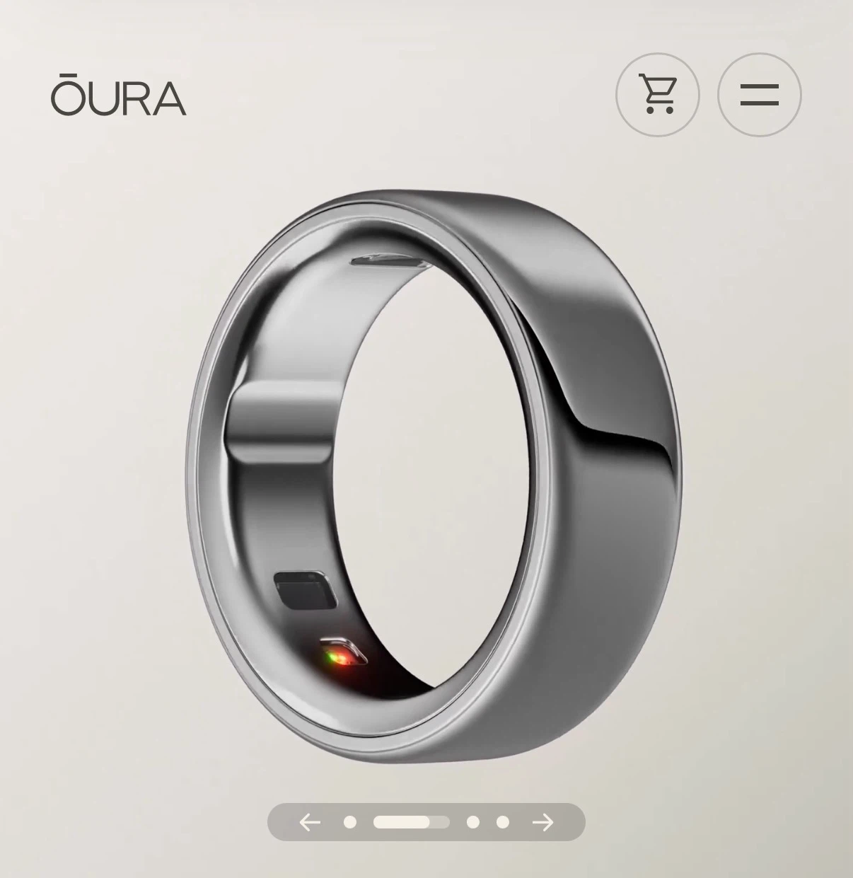 Oura Ring 4 - Size 9