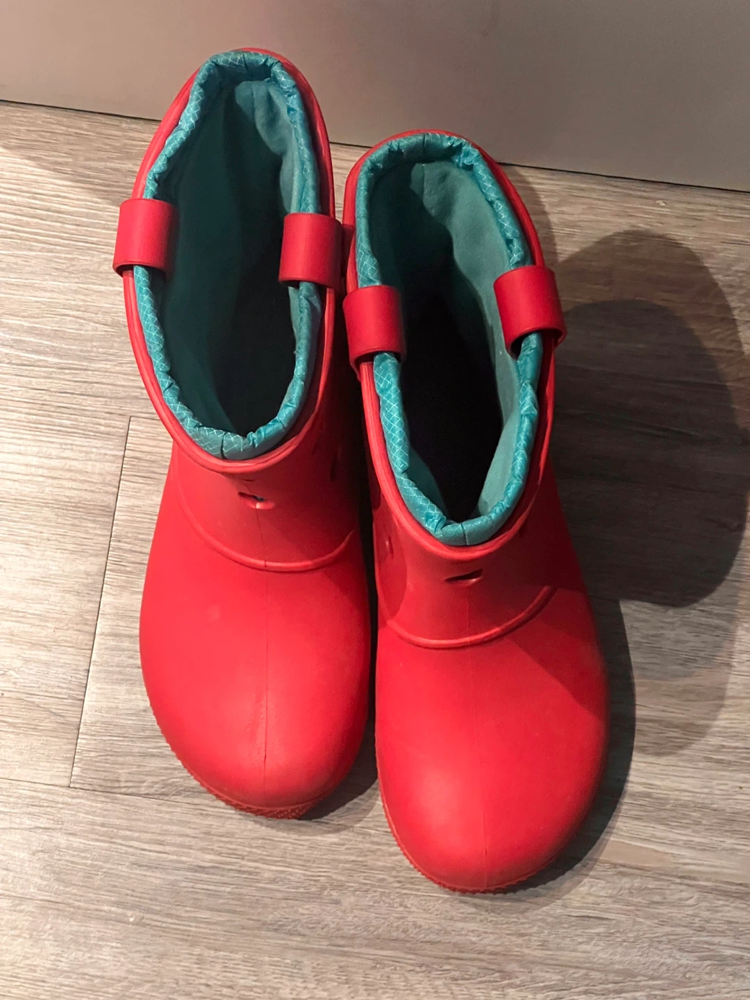 Crocs Women's Rain Boots Red - photo 4