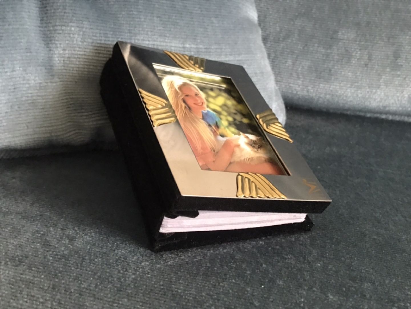Lovely Mini Metallic Gold & Silver Photo Album - photo 2