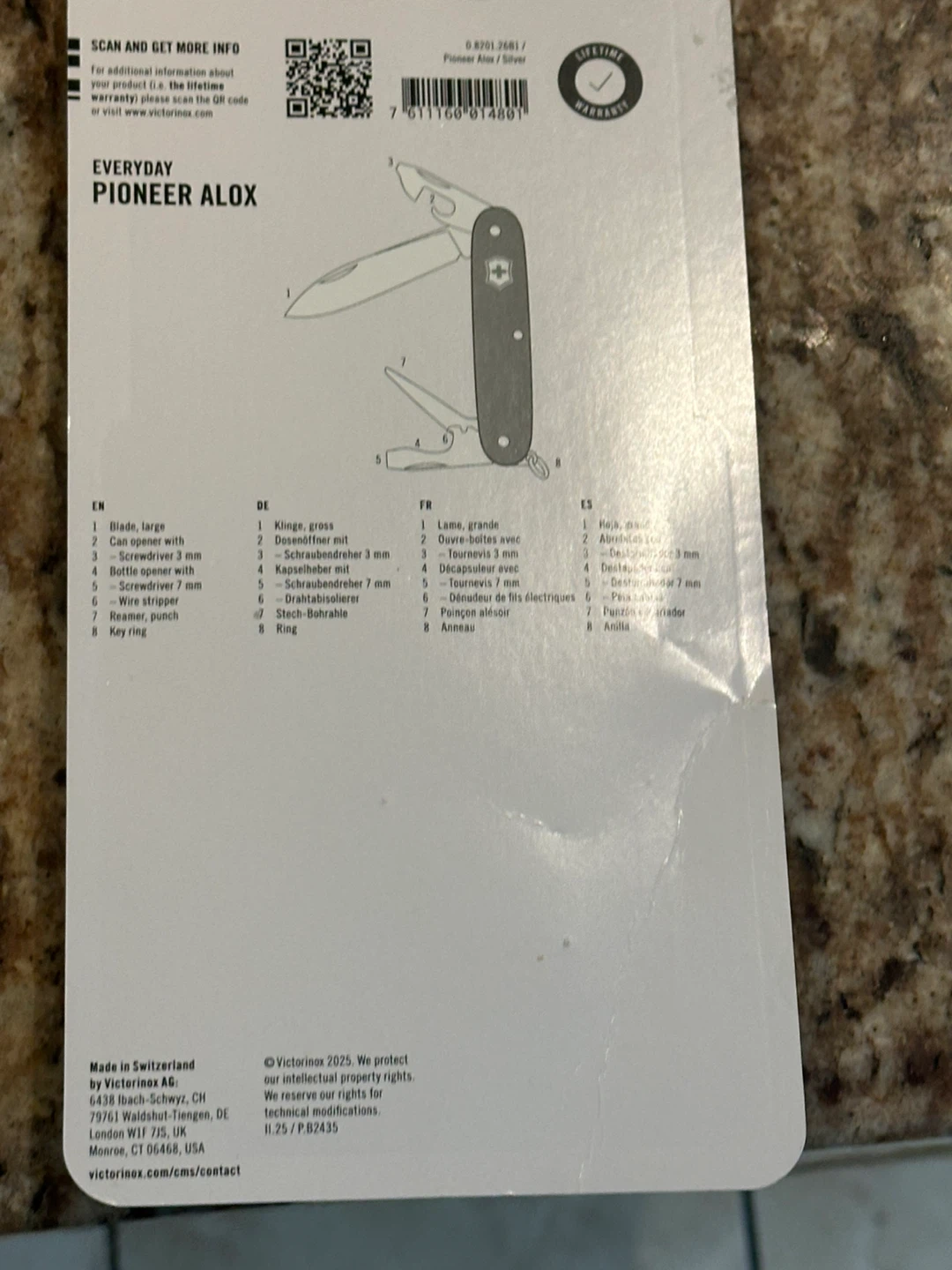 Victorinox Pioneer Alox Swiss Army Knife - photo 2
